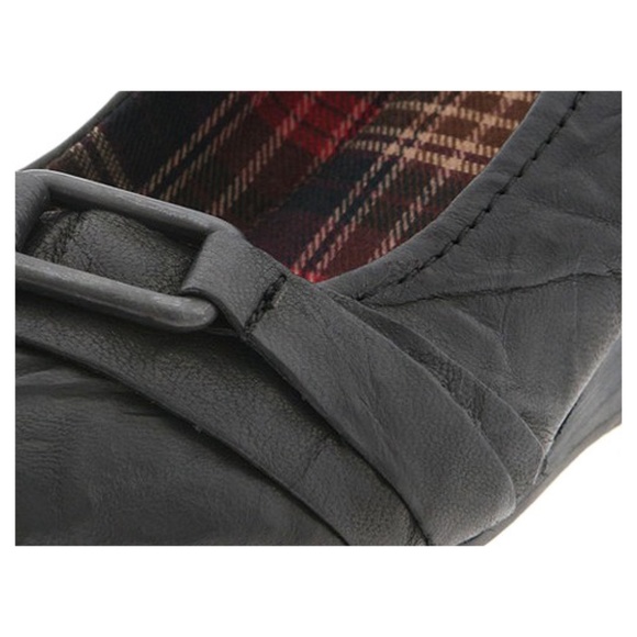 Seychelles Celestial Black Leather Wedge - Picture 7 of 7